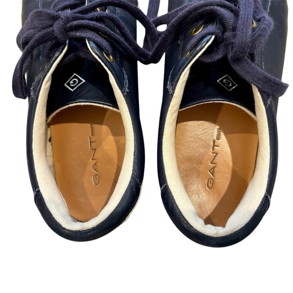 Gant Rugger Men’s Blue Leather Sneakers Shoes size 42 (US 9) - Picture 7 of 10
